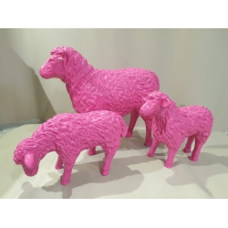 Owce komplet 3 szt RAL4010